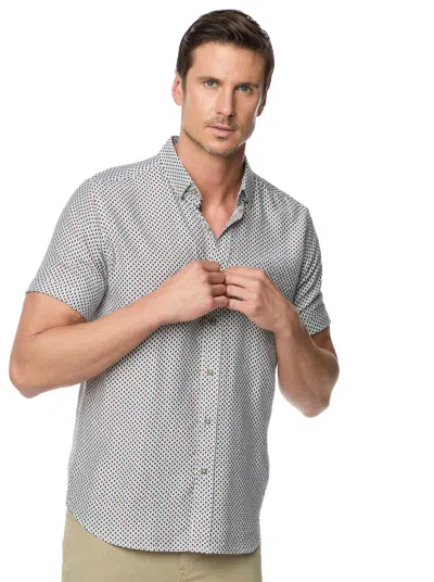 Robert Graham Trego Short Sleeve Button Down Shirt In Multi