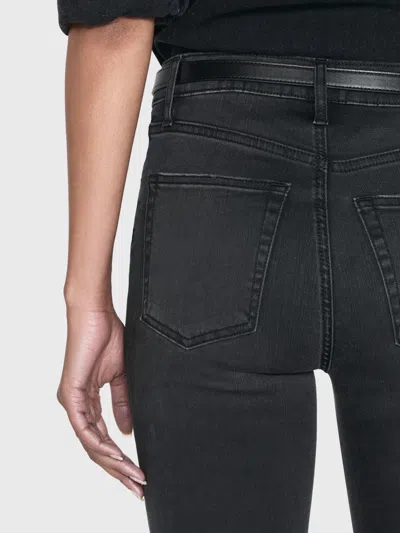 Frame Le Sleek Straight In Kerry In Black