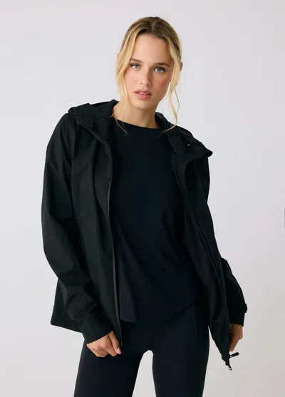 Shop Lole Element 2 Rain Jacket In Black