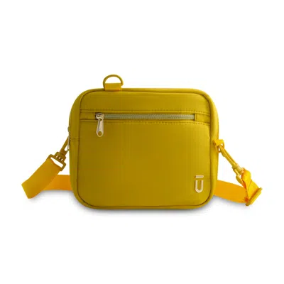 Ful Puffer Crossbody Bag In Yellow