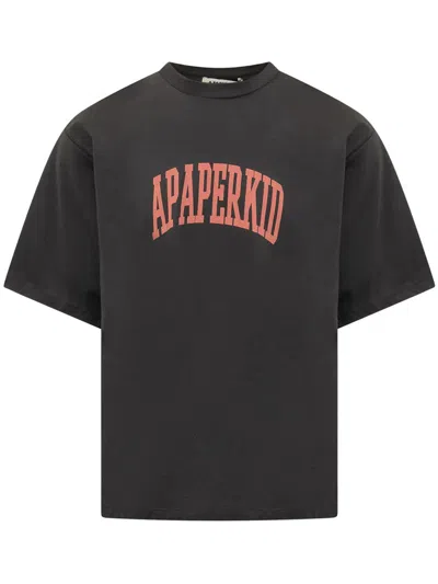 A Paper Kid Cotton Logo T-shirt