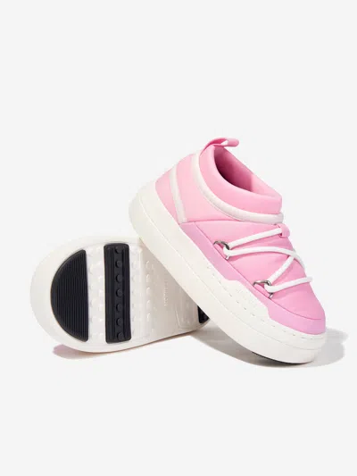 Moon Boot Girls Jr Park Icon Trainers In Pink