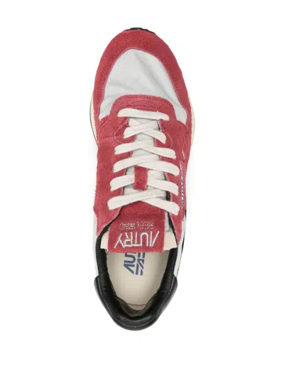 Autry Reelwind Low-cut Sneakers In Red