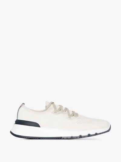 Brunello Cucinelli Perforated-detail Low-top Sneakers