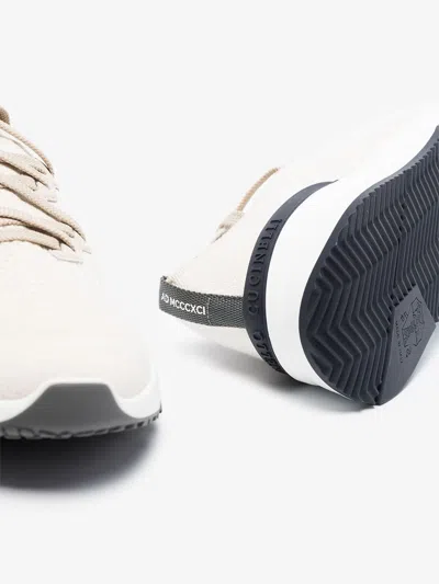 Brunello Cucinelli Perforated-detail Low-top Sneakers