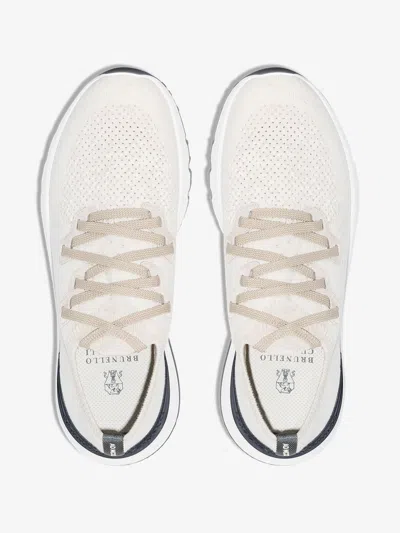 Brunello Cucinelli Perforated-detail Low-top Sneakers