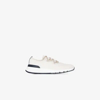 Brunello Cucinelli Perforated-detail Low-top Sneakers