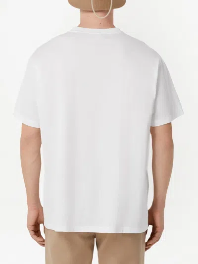 Shop Burberry T Shirt With Logo