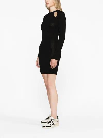 Chiara Ferragni Dress With Cut-out Design And Ribbed Cuffs