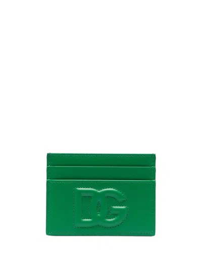 Shop Dolce & Gabbana Card Holder With Embossed Logo