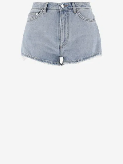 Shop Dolce & Gabbana Cotton Denim Shorts