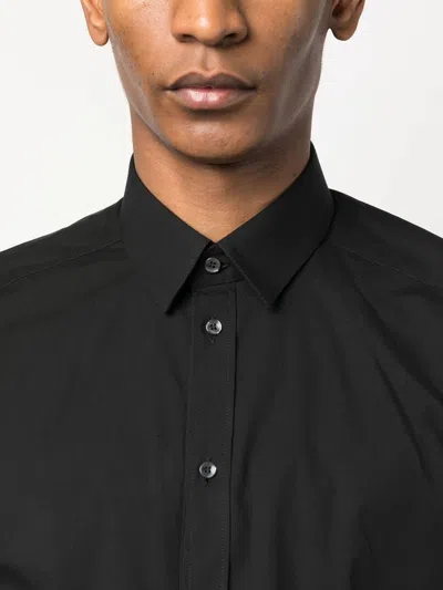 Dolce & Gabbana Black Essential Cotton Shirt