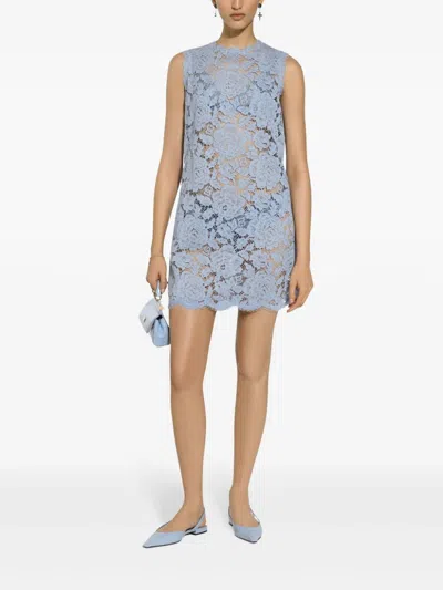 Shop Dolce & Gabbana Short Floral Dress