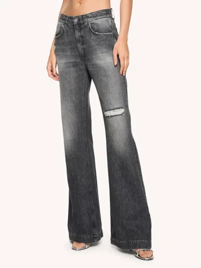 Dondup Olivia Distressed Five-pocket Trousers