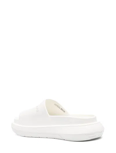Emporio Armani Logo-embossed Slides