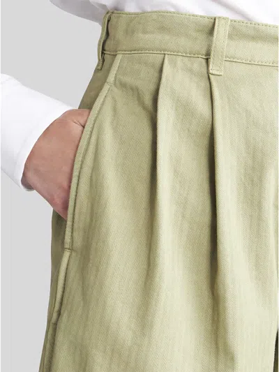 Etro Herringbone-pattern Cotton Bermuda Shorts