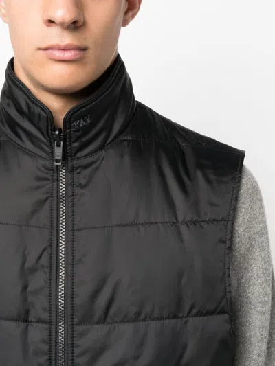 Fay Easy Db Single-breasted Layered Coat