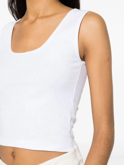 Gcds Textured Ribbed Sleeveless Top