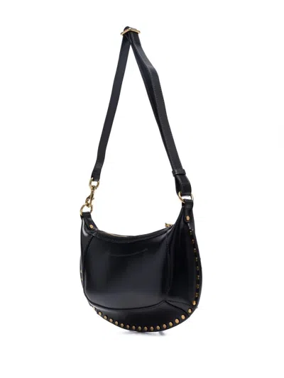 Isabel Marant Marant Oskan Moon Shoulder Bag With Studs