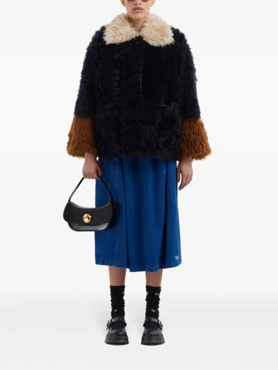 Marni Hobo Handbag With Gold Closure