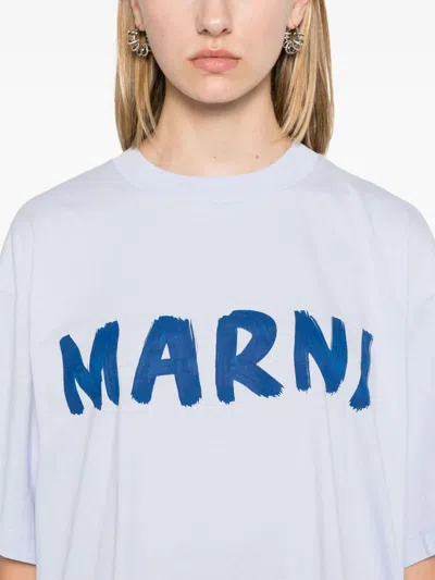 Shop Marni T Shirt With Print