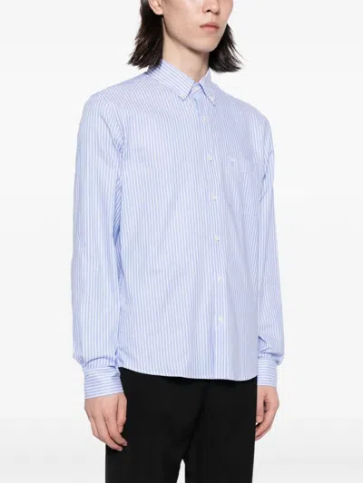 Michael Kors Oxford Striped Ls Bd Shirt