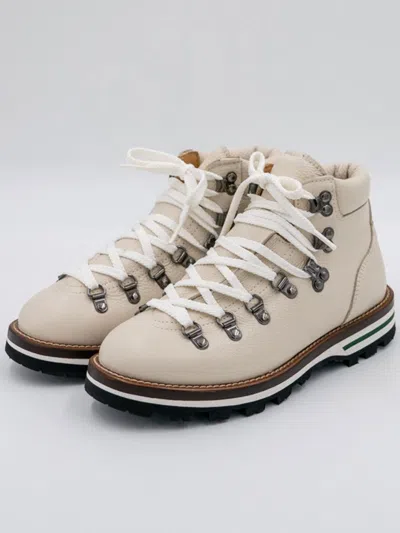 Monpiz Dark Brown Cortina Leather Ski Snow Boots