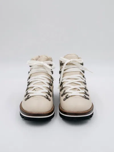 Monpiz Dark Brown Cortina Leather Ski Snow Boots