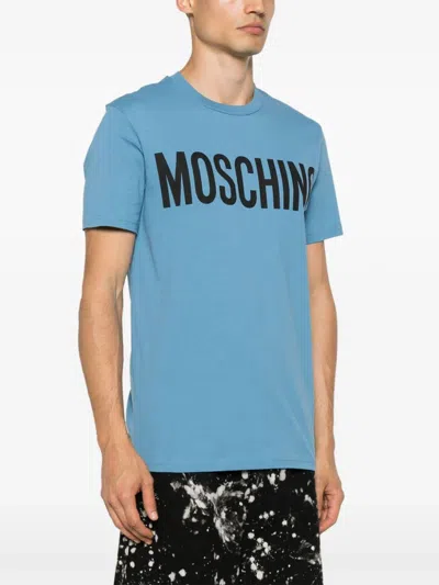 Shop Moschino T Shirt With Print