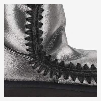 Mou Microglitter Black Eskimo Boots