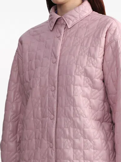 Msgm Quilted Buttoned Jacket