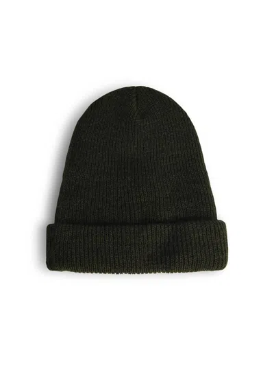 Shop Off-white Off White 'bookish' Green Wool Beanie