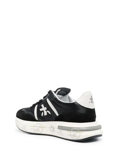 Shop Premiata Sneakers Black