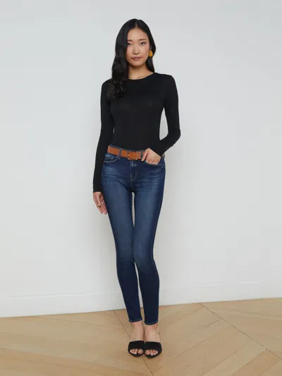 L Agence Margot High-rise Skinny Jeans In Lavelle