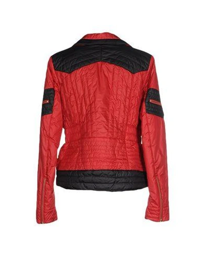 Shop Just Cavalli Bomber In Red