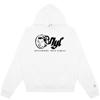 Billionaire Boys Club Exclusives Nyc Og Logo Hoodie In White