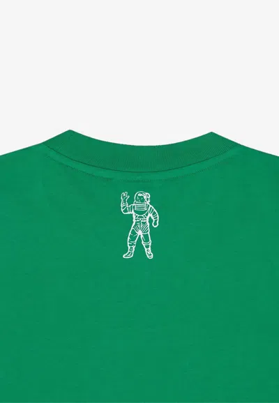 Shop Billionaire Boys Club Astro Helmet Logo Print T-shirt In Green