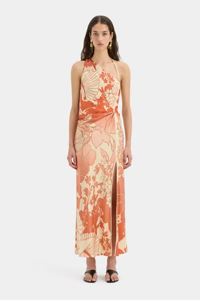 SIR COMO ASYMMETRIC DRESS 
