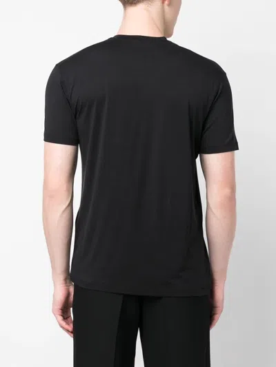 Tom Ford Placed Rib Slim-fit Lyocell And Cotton-blend T-shirt In Grey