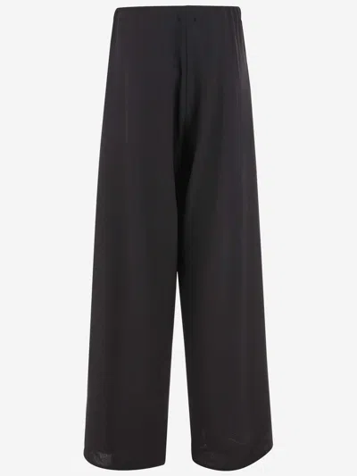 Stephan Janson Wool Pants In Black