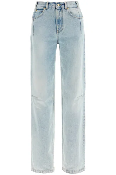 Shop Darkpark Jeans Lu A Gamba Dritta In Blue