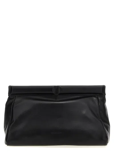 Shop Armarium Eloisa Clutch In Black