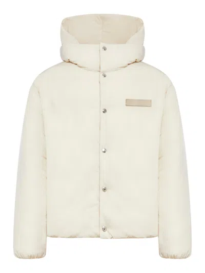 Shop Jacquemus La Doudoune Jacket In White