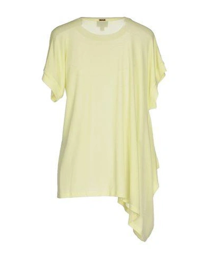 Shop Just Cavalli T-shirts In Acid Green