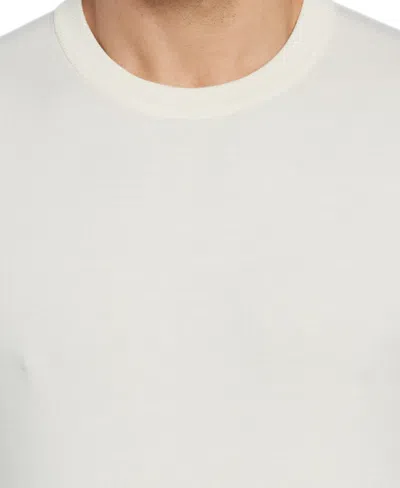 Perry Ellis Men's Tech Knit Pullover Sweater In Cream,white