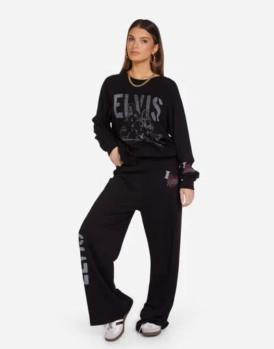 Lauren Moshi Martina Vintage Elvis In Black