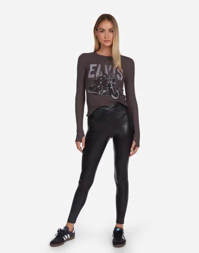 Lauren Moshi Mckinley Vintage Elvis In Vintage Black