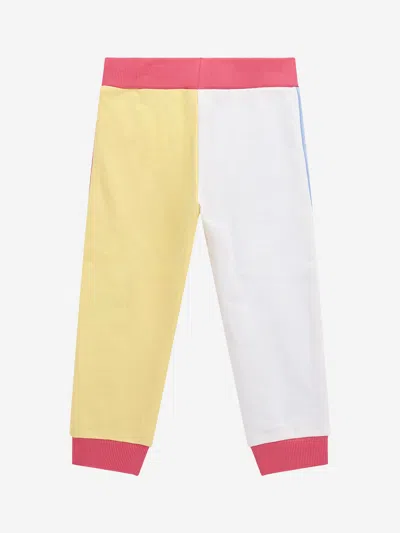 Guess Girls Colourblock Joggers In Multicoloured