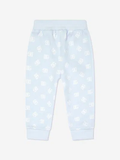 Dolce & Gabbana Baby Boys Logo Joggers In Blue
