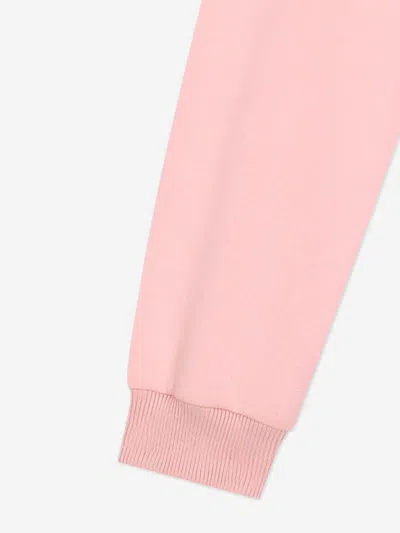 Dolce & Gabbana Girls Logo Joggers In Pink